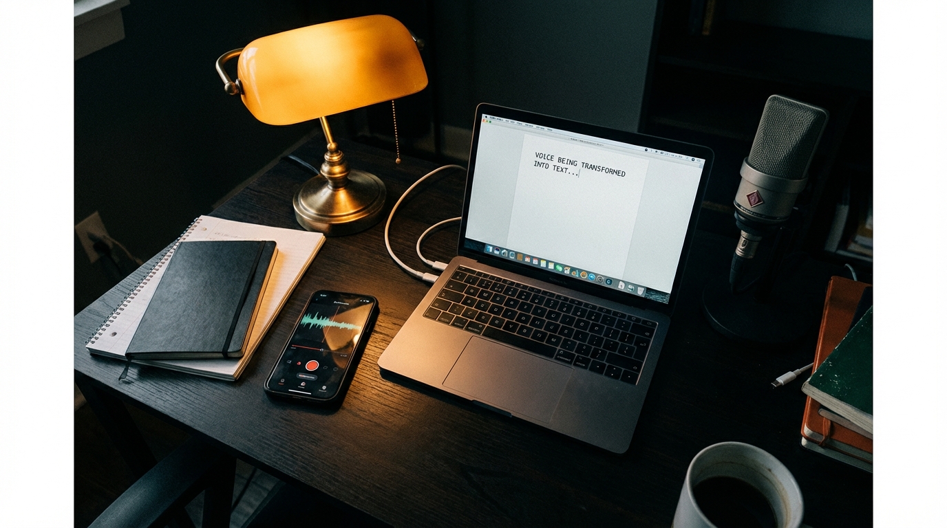 Everything I Say Ends Up as Text