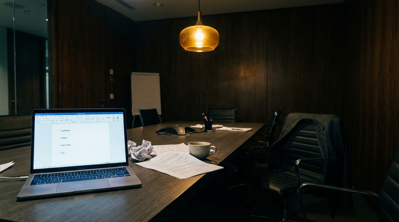 Your Meeting Summary Is Worthless